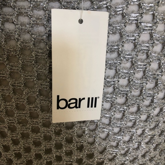 SOLD! Brand new Barr lll Net Top In beautiful silver. - Picture 4 of 6